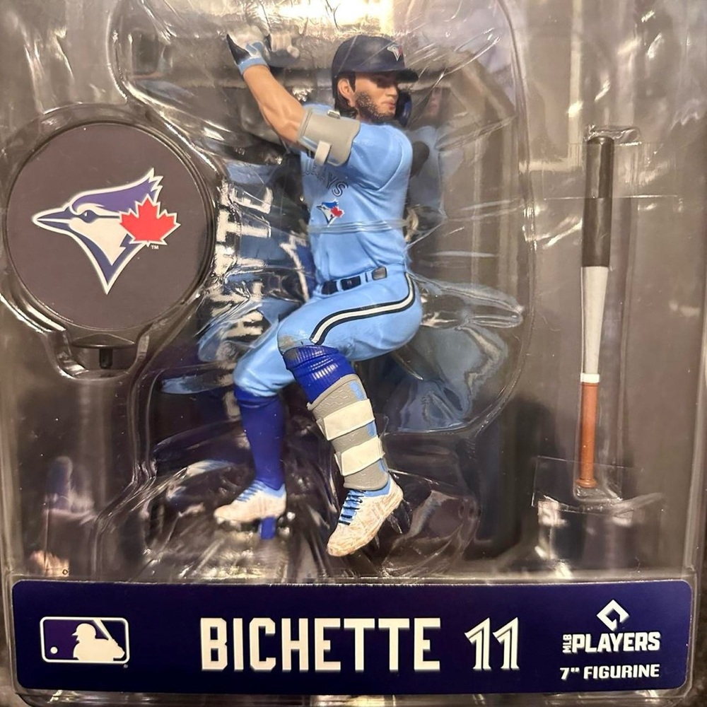 Blue MLB Players Figurine